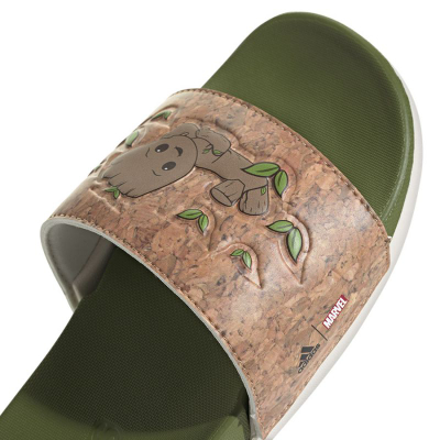 Shapka fëmijësh Adidas Adilette Comfort Jr ID8029, jeshile