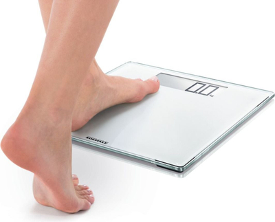 Peshore banjoje Soehnle Style Sense Comfort 100, 180kg, digjitale, e bardhë