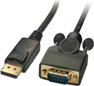 Kabllo adaptor video Microconnect DP-VGA-MM-100, DisplayPort nё VGA, 1m, i zi