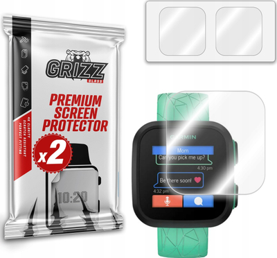 Mbështjellës ekrani GrizzGlass CeramicFilm Garmin Bounce 2, set 2 copë, transparent