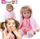 Kukull bebe Artyk Fashion Doll 168475, 38 cm, me zë, shumëngjyrëshe