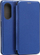 Futrollë libro Beline Magnetic për Oppo A98, me xhep për karta, blu