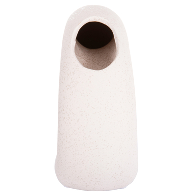 Dekor tavoline qeramike Ellipto 23x8x15,5Hcm (HM4645.01), bardhë
