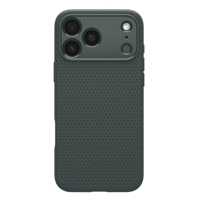 Kapak telefoni Spigen Liquid Air për iPhone 17 Pro, anti-shok, jeshile Abyss