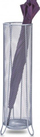Stojkë çadrash Zeller, 14x53 cm, çelik inox, argjend