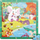 Puzzle druri Playme Jungle, 25 copa, lojë kërkimi figurash, shumëngjyrësh
