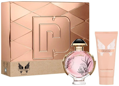 Set dhuratë parfum për gra Paco Rabanne Olympéa Blossom, EDP 80ml, krem trupi 100ml