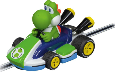 Makinë lodër Mario Kart Yoshi për pista slot, jeshile me të bardhë