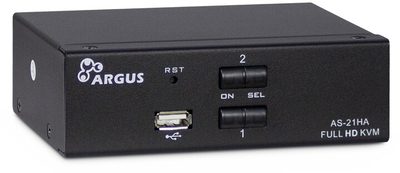 Switch KVM INTER-TECH AS-21HA, 2-porte, HDMI
