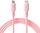 Kabllo USB Akyga AK-USB-71, USB-C në Lightning, 1 m, rozë