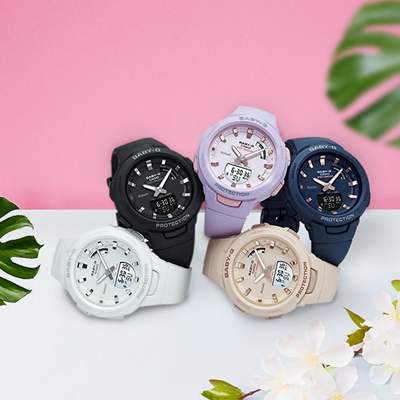 Orë dore Casio Baby-G BSA B100-2A (620)