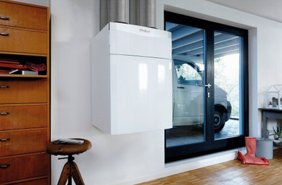 Njësi ventilimi Vaillant recoVAIR VAR 360/4 E, 360 m³/h, shkëmbyes entalpik kundërrrymë, gri