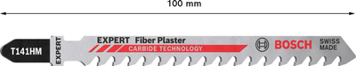 Set tehësh sharre me vijë Bosch EXPERT Fiber Plaster T141HM, për fibër-gips dhe gips-karton, 3 copa
