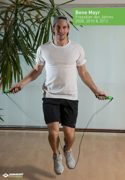 Litar kërcimi Schildkröt Jump Rope me numërues, doreza ergonomike, jeshile me të zezë