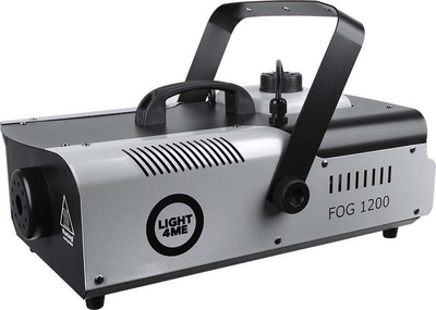 Машина за чад Light4me FM1200, 1200W, резервоар 2.3L, црна