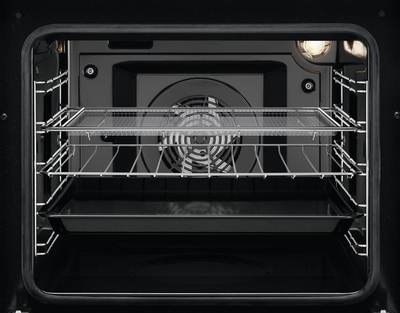 Furrë me pianurë qelq‑keramike Electrolux LKR64021AW, AirFry, me ventilim, e bardhë