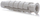Set fishash najloni UNIVERSAL PLUG 6x30 T6, 10 copë, gri