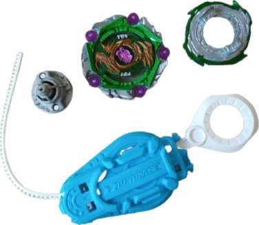 Lodër Beyblade Burst Surge Curse Devolos D6, Starter Pack, me launcher, shumëngjyrëshe
