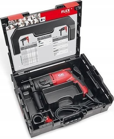 Çekiç-spirale Flex FHE2-22, SDS-plus, 710W, 240V, i kuq