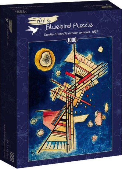 Puzzle Bluebird Wassily Kandinsky Dark Cool, 1000 copa