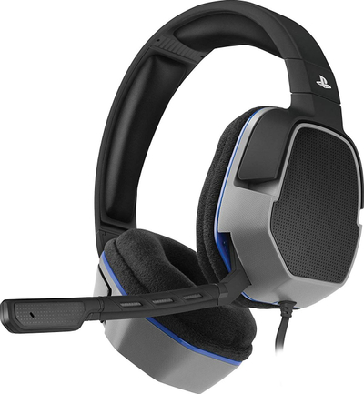 Kufje gaming PDP Afterglow LVL 3, stereo, 40mm, për PS4, të zeza