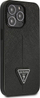 Kapak telefoni Guess Saffiano Triangle Logo për iPhone 14 Pro 6.1", hardcase, i zi