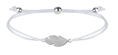 Byzylyk Troli Feather, i bardhë/argjendtë