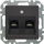 Prizë kompjuterike Liregus IKL-002-01.R ON59, 2x RJ45, e bardhë