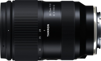 Objektiv Tamron për Sony E 28-75mm F/2.8 Di III VXD G2, zoom i përditshëm, i zi
