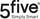 Centrifugë sallate 5five Simple Smart, 5.8L, plastikë, gri