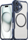 Mbështjellës Leading Series MagSafe, silikoni për iPhone 16, blu