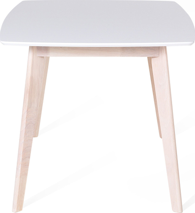 Tavolinë ngrënieje Beliani SANTOS, 150 x 90 cm, MDF, e bardhë