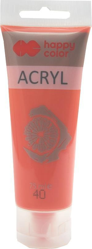 Ngjyrë akrilike Happy Color Acrylic Paint, 75ml, efekt metalik perlë, blu