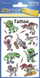 Tatuazhe për fëmijë ZDesign Dinosaurs, ujërezistente, shumëngjyrëshe