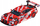 Makinë garash Carrera BMW M4 GT3 60 Years, DIGITAL 132, shkallë 1:32, e kuqe