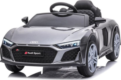 Veturë elektrike për fëmijë Audi R8 A300, 12V, telekomandë, argjend