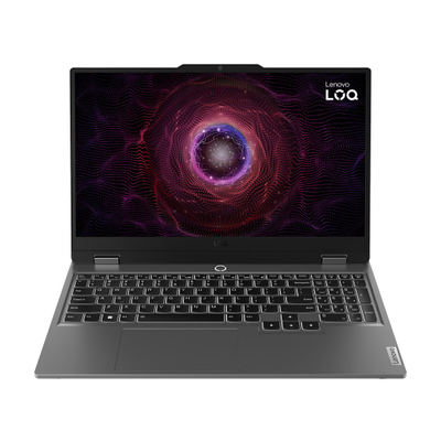 Laptop Lenovo LOQ, 15.6", AMD Ryzen 5 7235HS, 16GB DDR5, 512GB SSD, NVIDIA GeForce RTX 3050, i hirtë + çantë shpine