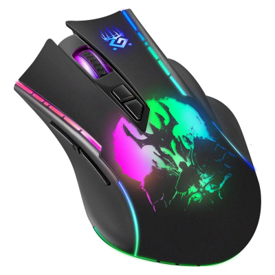 Maus wireless Defender Kronos GM-695, 1600 DPI, 7 butona, i zi