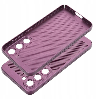 Mbulesë telefoni Breezy Case për Samsung A16 5G, silikoni, vjollcë