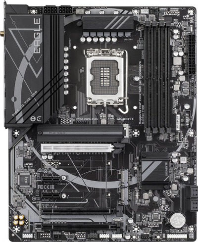 Pllakë amë Gigabyte Z790 EAGLE AX, Intel Z790, Socket 1700, 4 slota, Bluetooth, Wi-Fi 6, ATX