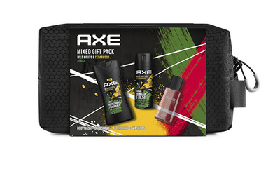 Set për trup Axe Green Mojito & Cedarwood, xhel dushi 250 ml + deodorant 150 ml + losion pas rroje 100 ml