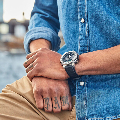 Orë pë meshkuj Casio G-Shock Premium GST-B300B-1AER, e zezë