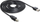 Kabllo Delock USB-A - USB-B, 3m, e zezë