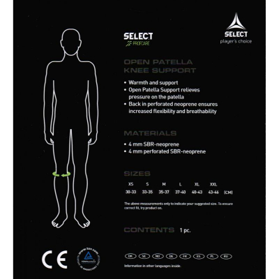 Mbajtëse gjuri Select 6200, neopren SBR 4mm, anatomike