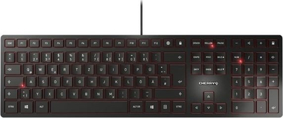 Tastierë CHERRY KC 6000 SLIM, USB, Nordic, e zezë