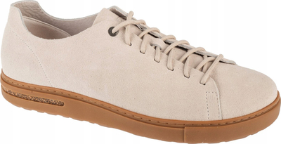 Atlete Birkenstock Bend Low Decon, lëkurë nubuck, taban tapë PU, bezhë