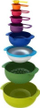 Set enësh kuzhine Joseph Joseph Nest 9 Plus 40031, 9 pjesë, plastikë, shumëngjyrësh