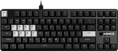 Tastierë gaming Pulsar PCMK 2 HE TKL, mekanike, RGB, e zezë