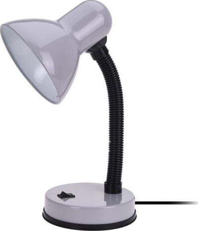 Lampë tavoline Koopman, 33 cm, krah i lëvizshëm, e bardhë