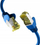 Kabllo rrjeti EFB Elektronik EC020200097, Cat6a S/FTP, 10m, blu